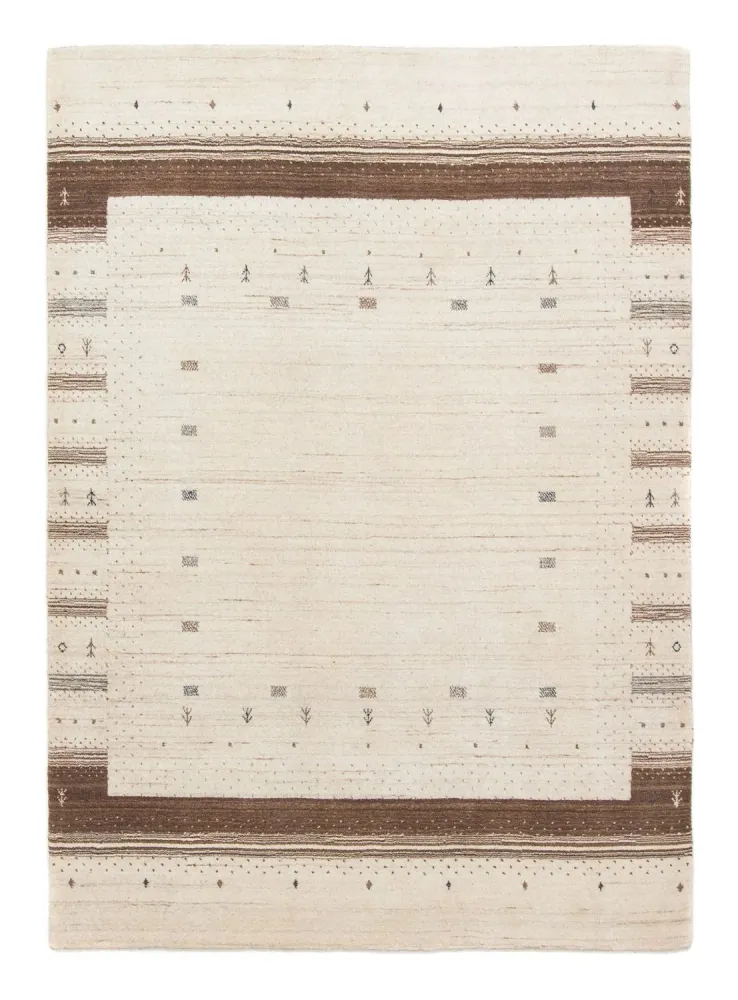 Gabbeh teppe - Loribaft persisk teppe - 200 x 143 cm - beige