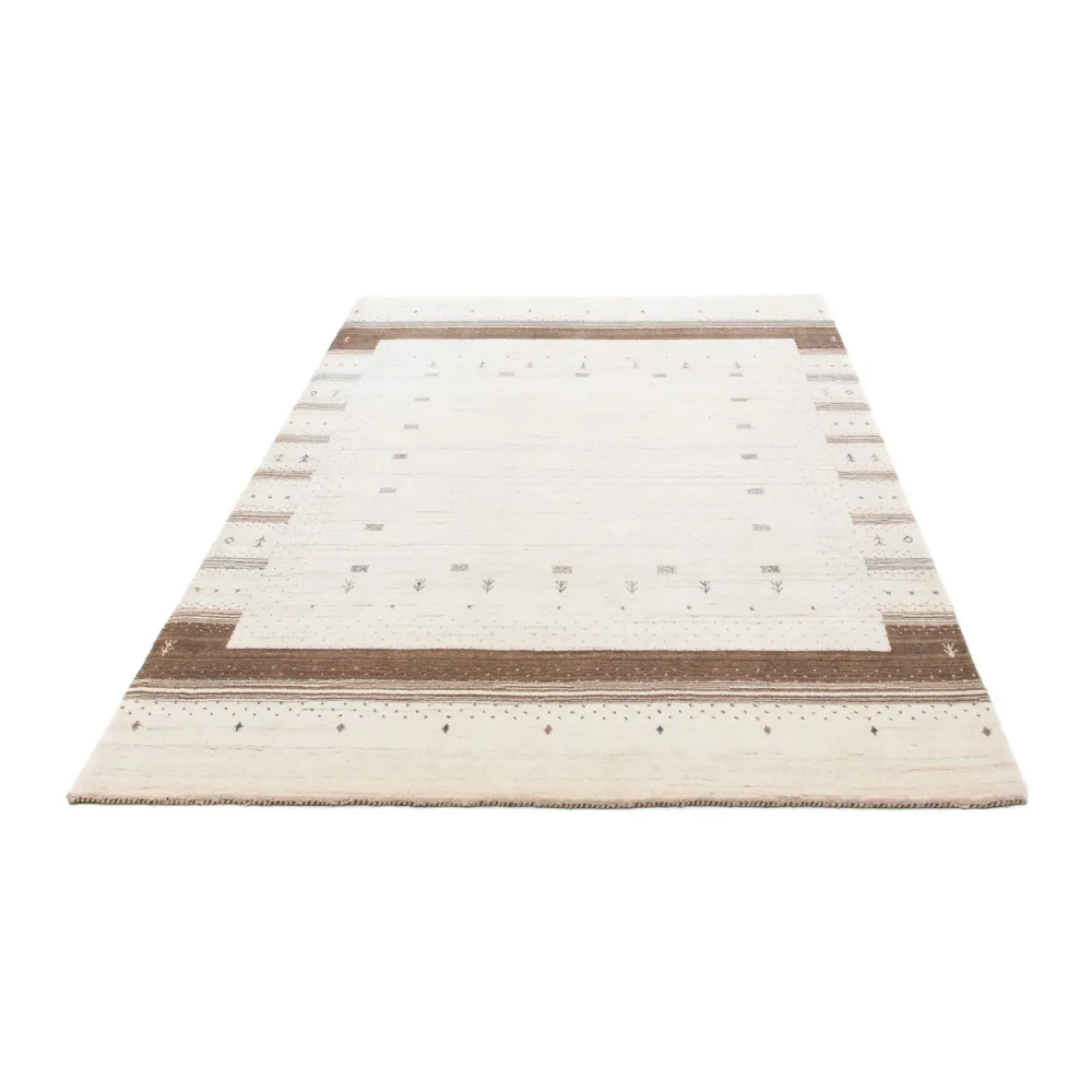Gabbeh teppe - Loribaft persisk teppe - 200 x 143 cm - beige