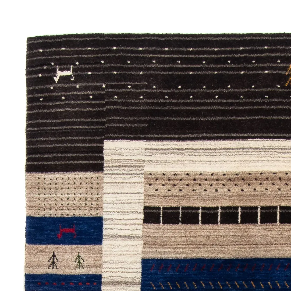 Gabbeh teppe - Loribaft persisk teppe - 200 x 140 cm - flerfarget