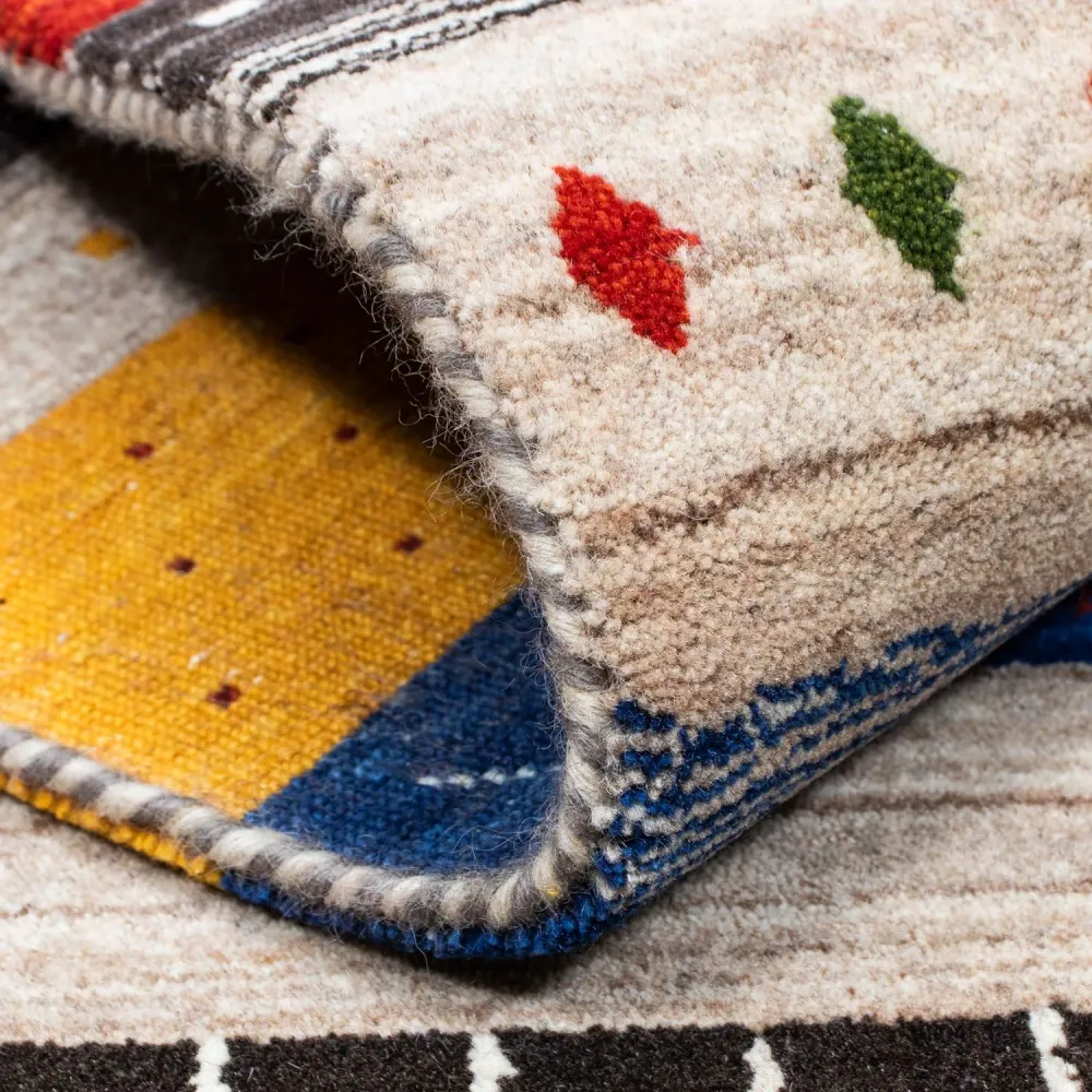 Gabbeh teppe - Loribaft persisk teppe - 200 x 140 cm - flerfarget