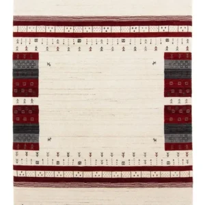 Gabbeh teppe - Loribaft persisk teppe - 200 x 140 cm - beige