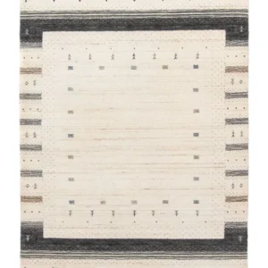 Gabbeh teppe - Loribaft persisk teppe - 200 x 145 cm - beige