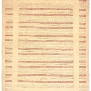 Gabbeh teppe - Loribaft persisk teppe - 202 x 153 cm - natur