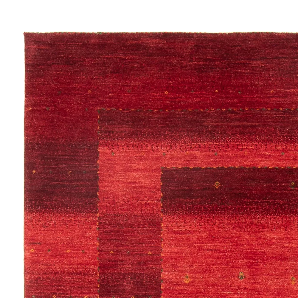 Gabbeh teppe - Loribaft persisk teppe - 204 x 155 cm - rød