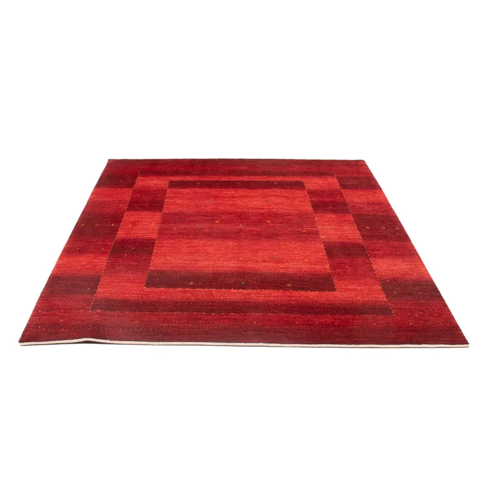 Gabbeh teppe - Loribaft persisk teppe - 204 x 155 cm - rød