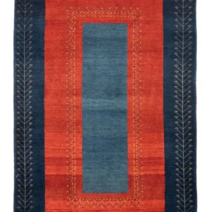 Gabbeh teppe - Loribaft persisk teppe - 205 x 128 cm - rød