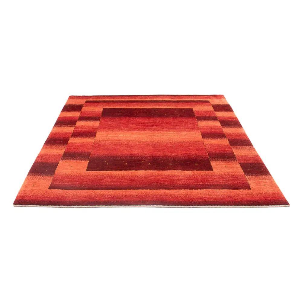 Gabbeh teppe - Loribaft persisk teppe - 208 x 157 cm - lys rød