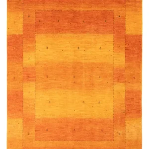 Gabbeh teppe - Loribaft persisk teppe - 209 x 155 cm - oransje