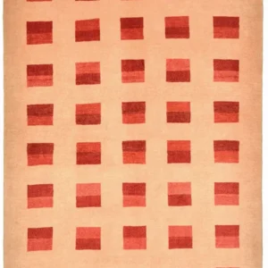 Gabbeh teppe - Loribaft persisk teppe - 211 x 151 cm - rød