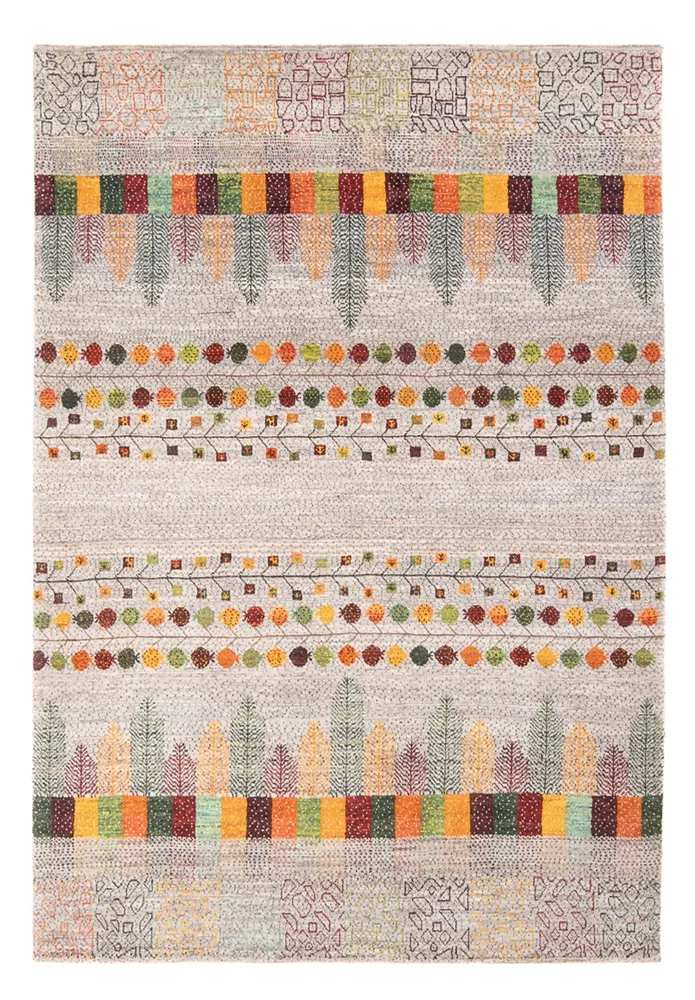 Gabbeh teppe - Loribaft persisk teppe - 215 x 152 cm - flerfarget