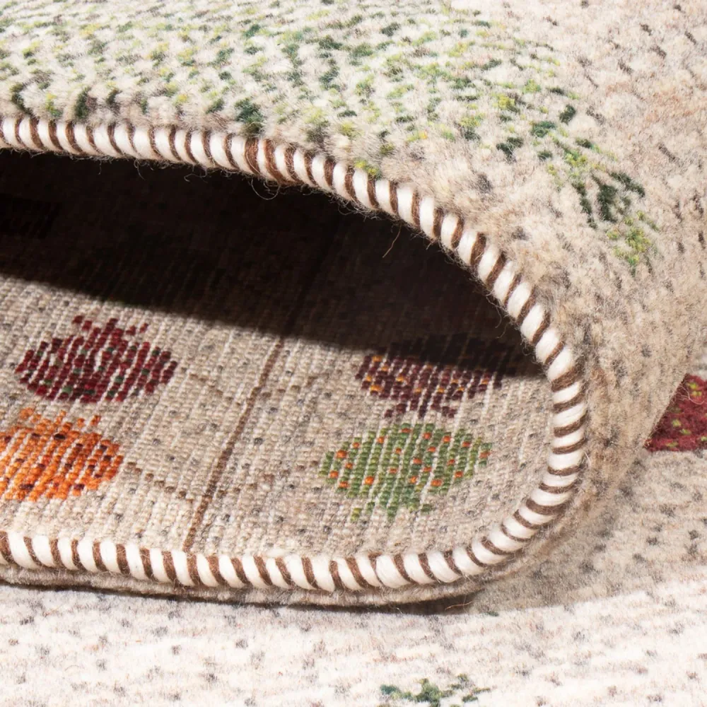 Gabbeh teppe - Loribaft persisk teppe - 215 x 152 cm - flerfarget