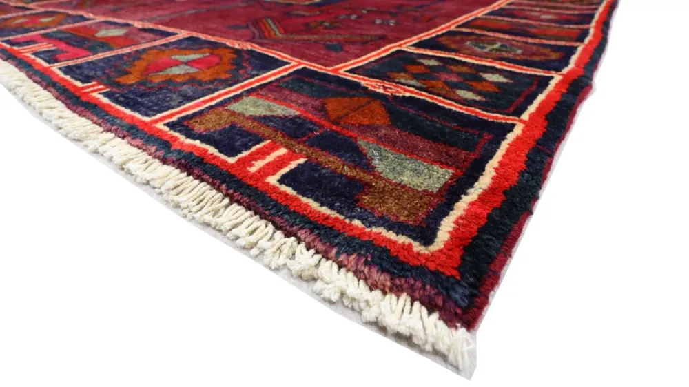 Gabbeh teppe - Loribaft persisk teppe - 220 x 160 cm - lys rød
