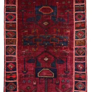 Gabbeh teppe - Loribaft persisk teppe - 220 x 160 cm - lys rød