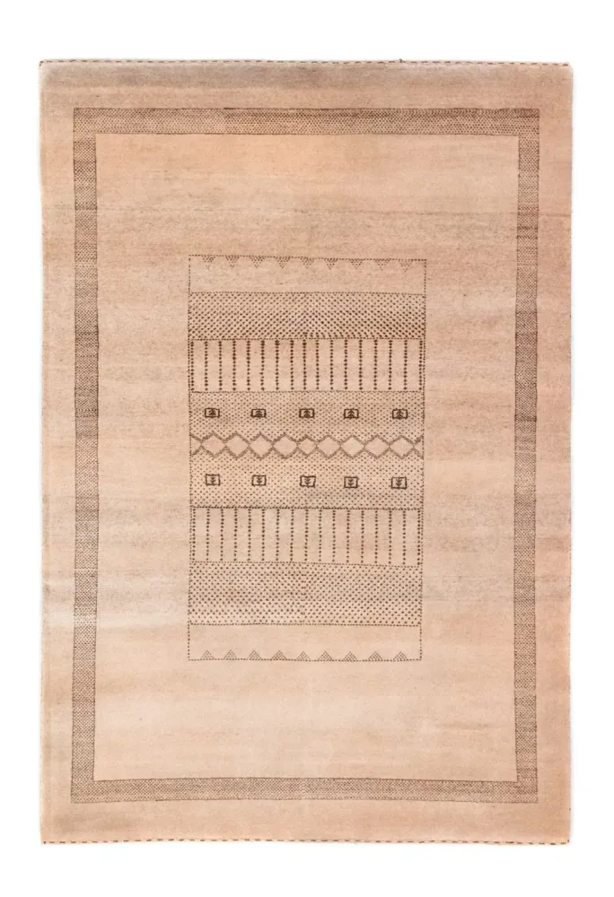 Gabbeh teppe - Loribaft persisk teppe - 222 x 151 cm - brun