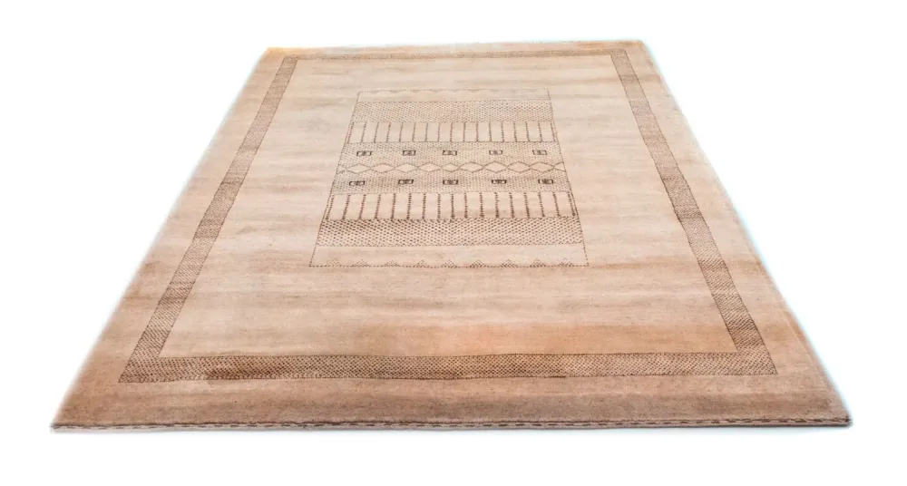 Gabbeh teppe - Loribaft persisk teppe - 222 x 151 cm - brun