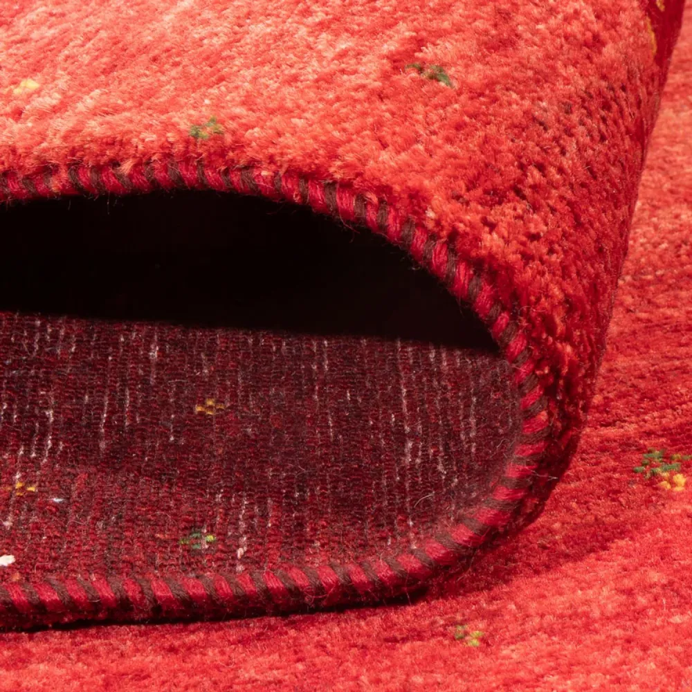 Gabbeh teppe - Loribaft persisk teppe - 222 x 150 cm - rød