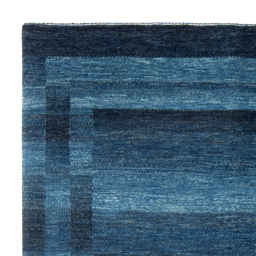 Gabbeh teppe - Loribaft persisk teppe - 225 x 186 cm - havblå