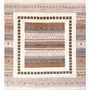 Gabbeh teppe - Loribaft persisk teppe - 226 x 160 cm - flerfarget