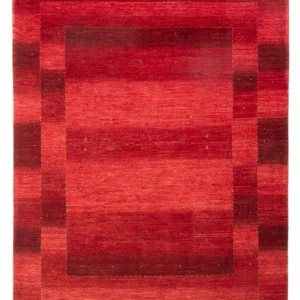 Gabbeh teppe - Loribaft persisk teppe - 226 x 174 cm - rød