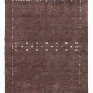 Gabbeh teppe - Loribaft persisk teppe - 230 x 160 cm - mørk beige