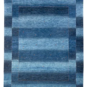 Gabbeh teppe - Loribaft persisk teppe - 232 x 179 cm - havblå