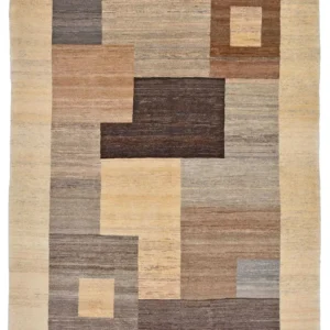 Gabbeh teppe - Loribaft persisk teppe - 233 x 152 cm - brun