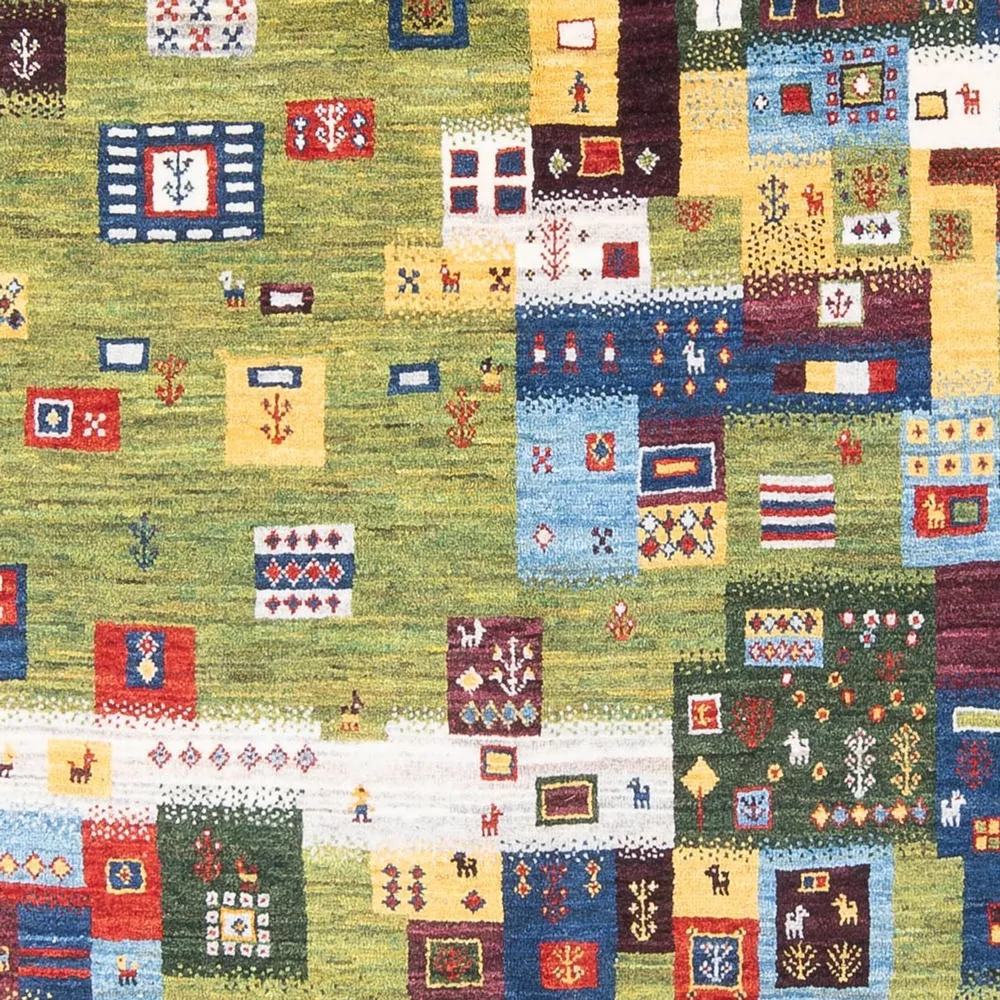Gabbeh teppe - Loribaft persisk teppe - 236 x 175 cm - flerfarget