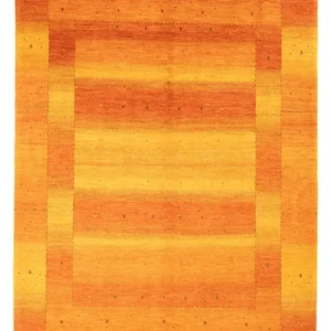 Gabbeh teppe - Loribaft persisk teppe - 238 x 183 cm - gull