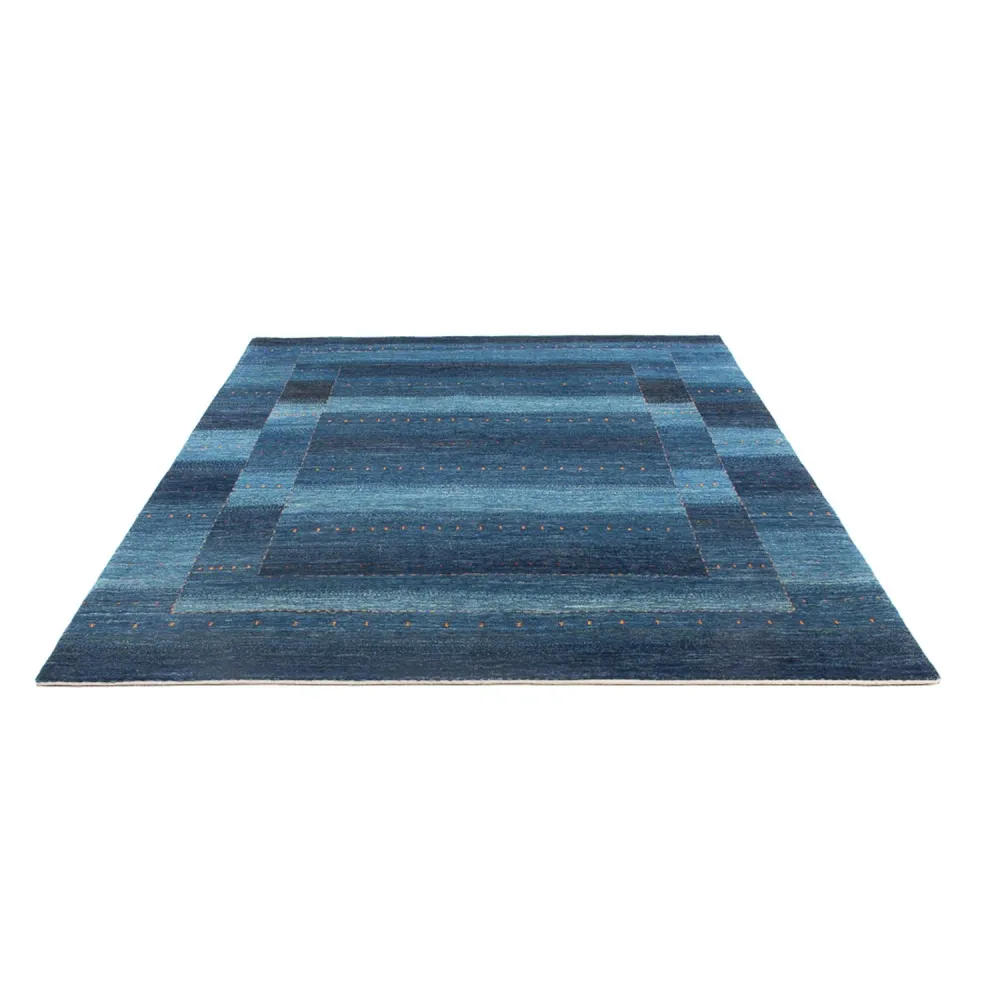 Gabbeh teppe - Loribaft persisk teppe - 241 x 180 cm - havblå