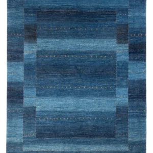 Gabbeh teppe - Loribaft persisk teppe - 241 x 180 cm - havblå