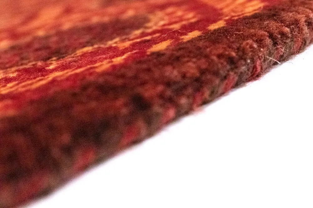 Gabbeh teppe - Loribaft persisk teppe - 242 x 172 cm - oransje