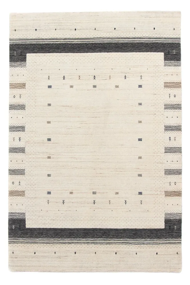 Gabbeh teppe - Loribaft persisk teppe - 245 x 169 cm - beige