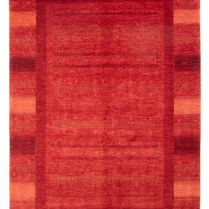 Gabbeh teppe - Loribaft persisk teppe - 247 x 172 cm - rød