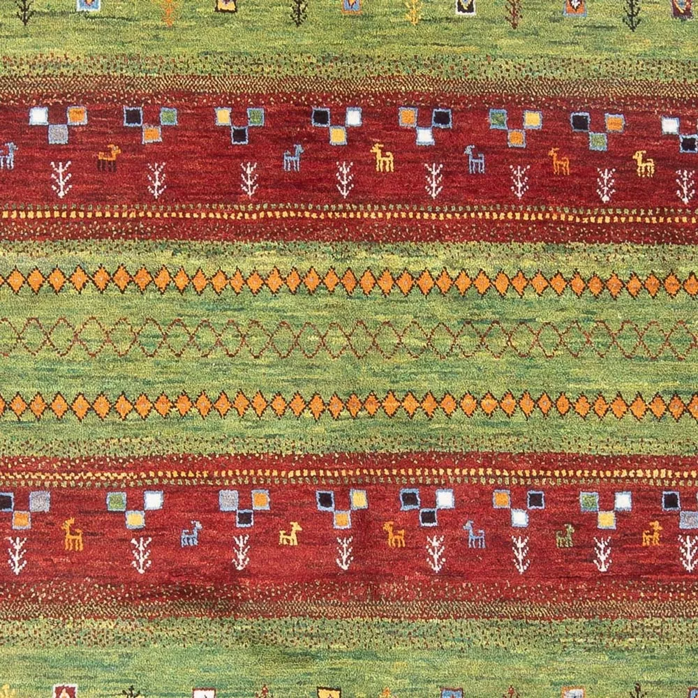 Gabbeh teppe - Loribaft persisk teppe - 249 x 173 cm - flerfarget