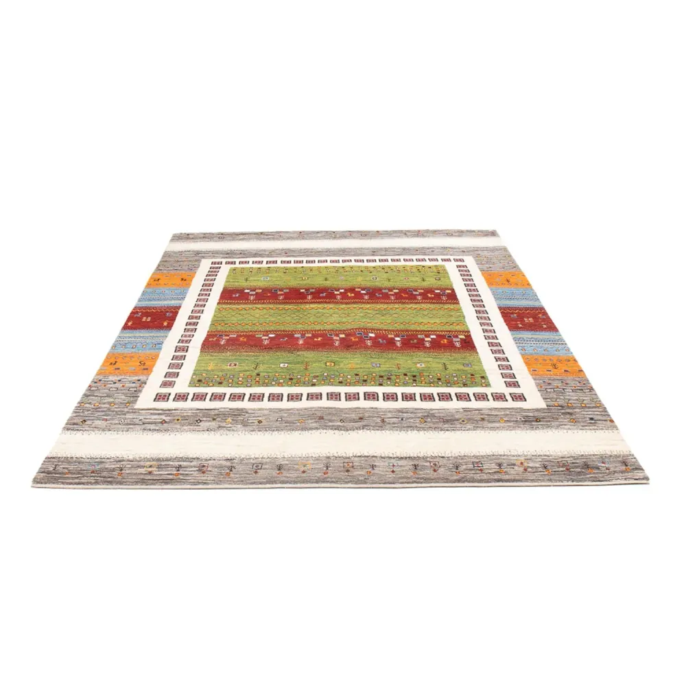 Gabbeh teppe - Loribaft persisk teppe - 249 x 173 cm - flerfarget
