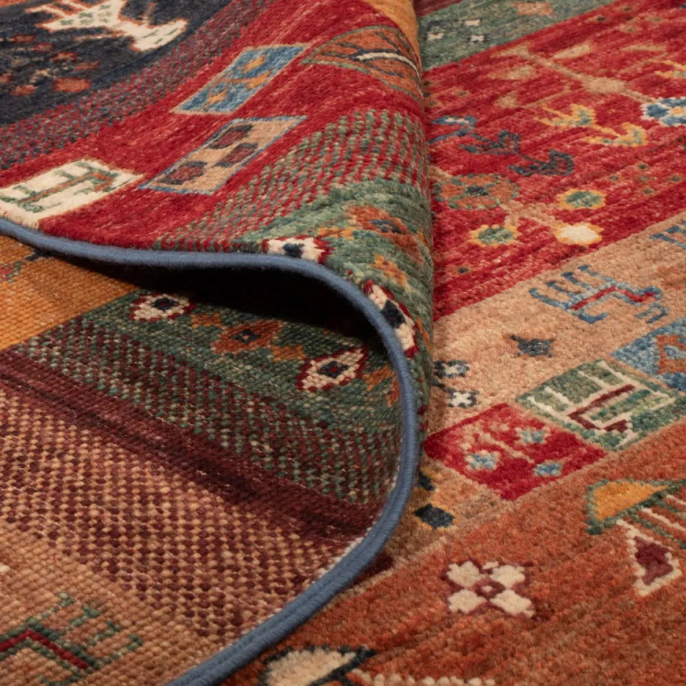 Gabbeh teppe - Loribaft persisk teppe - 250 x 173 cm - flerfarget