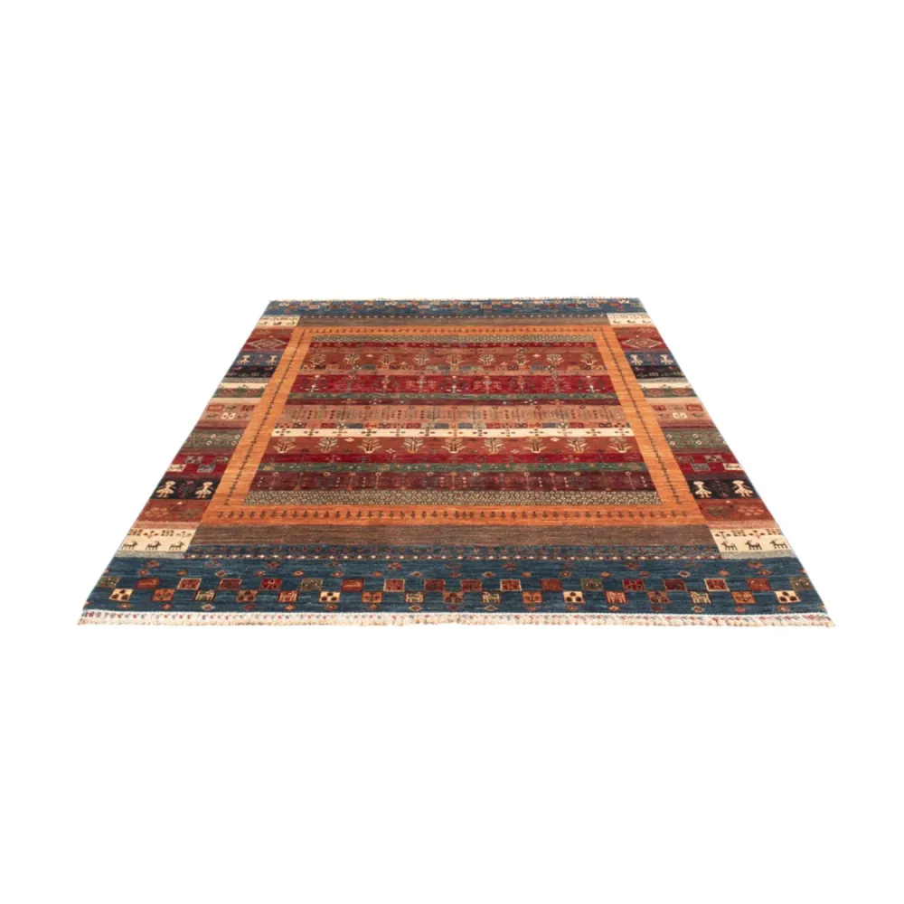 Gabbeh teppe - Loribaft persisk teppe - 250 x 173 cm - flerfarget