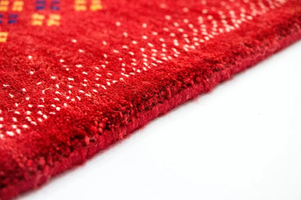 Gabbeh teppe - Loribaft persisk teppe - 250 x 200 cm - rød