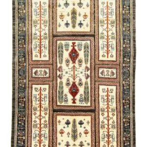 Gabbeh teppe - Loribaft persisk teppe - 251 x 162 cm - farget