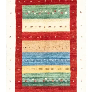 Gabbeh teppe - Loribaft persisk teppe - 252 x 170 cm - flerfarget