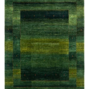 Gabbeh teppe - Loribaft persisk teppe - 254 x 210 cm - grønn