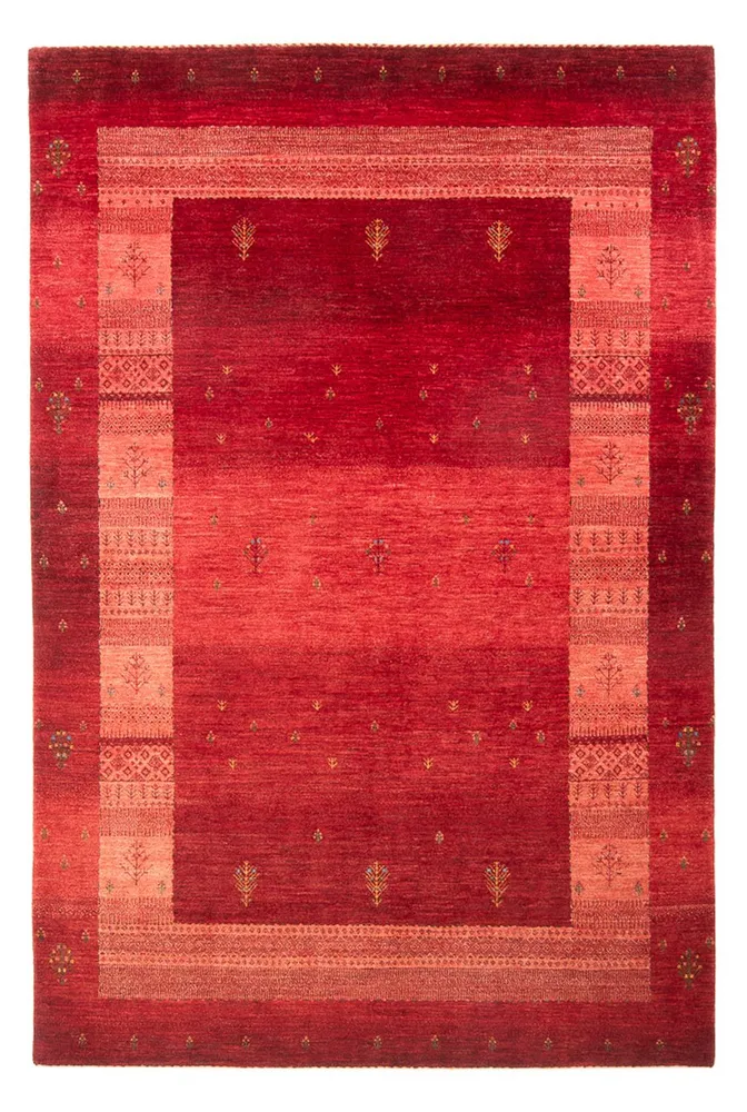 Gabbeh teppe - Loribaft persisk teppe - 257 x 173 cm - rød