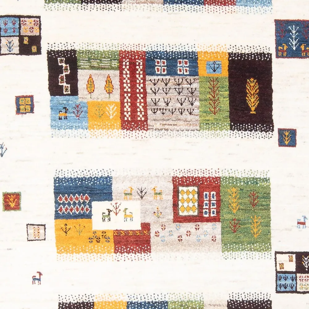 Gabbeh teppe - Loribaft persisk teppe - 258 x 178 cm - flerfarget