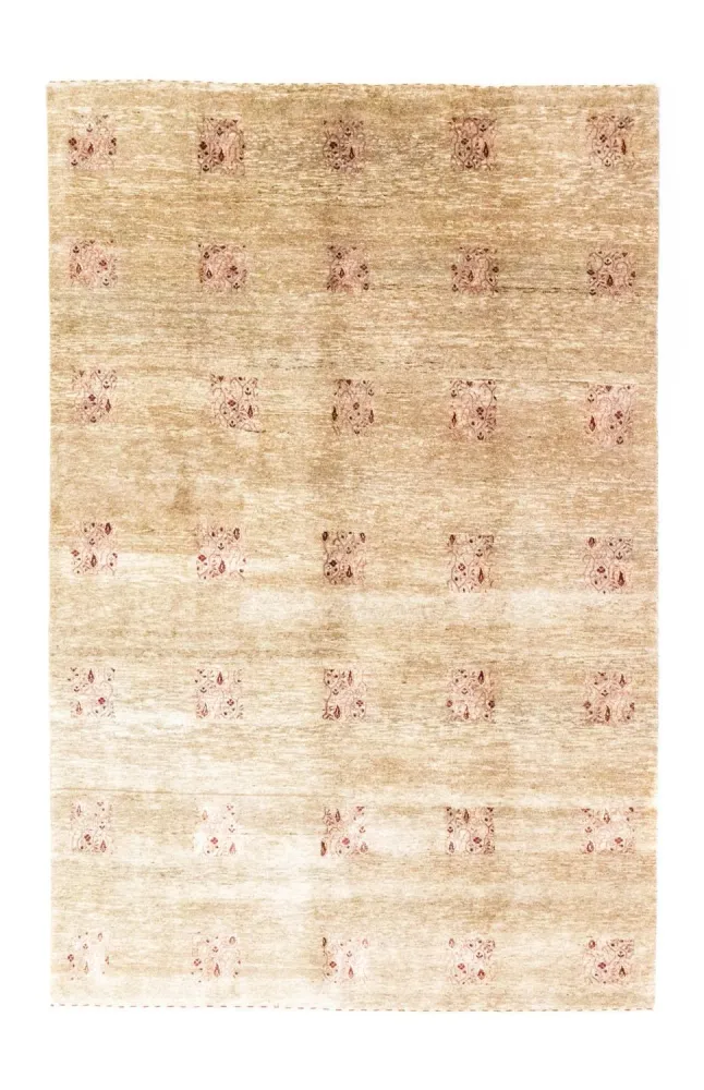 Gabbeh teppe - Loribaft persisk teppe - 258 x 166 cm - beige