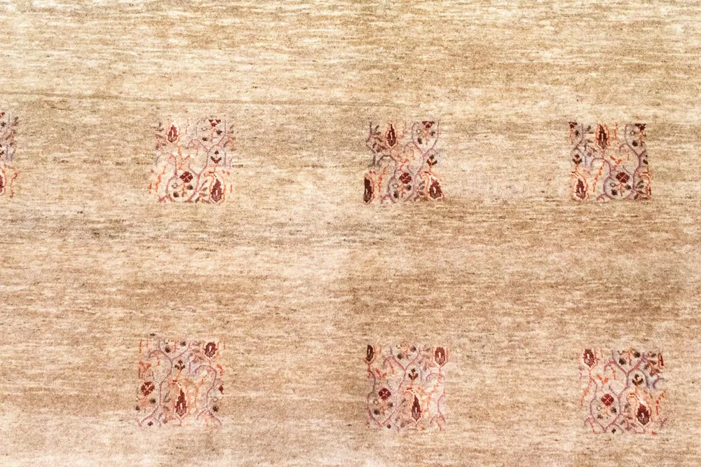 Gabbeh teppe - Loribaft persisk teppe - 258 x 166 cm - beige