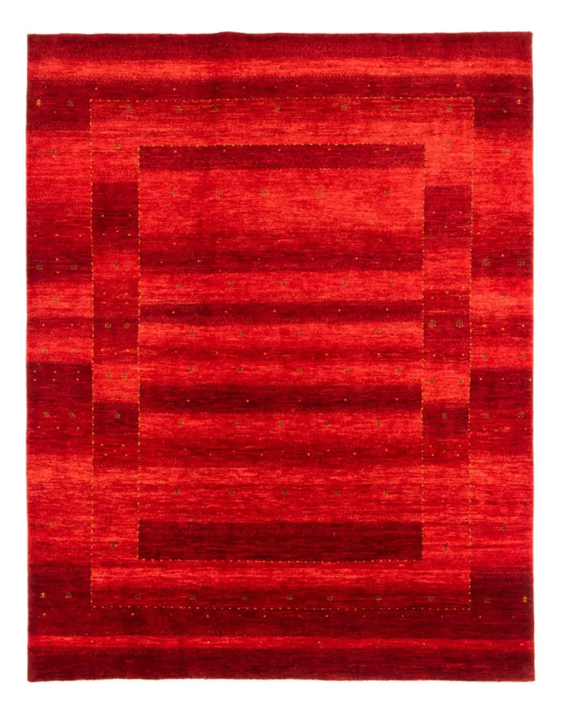 Gabbeh teppe - Loribaft persisk teppe - 277 x 217 cm - rød