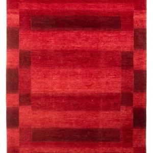 Gabbeh teppe - Loribaft persisk teppe - 285 x 213 cm - rød