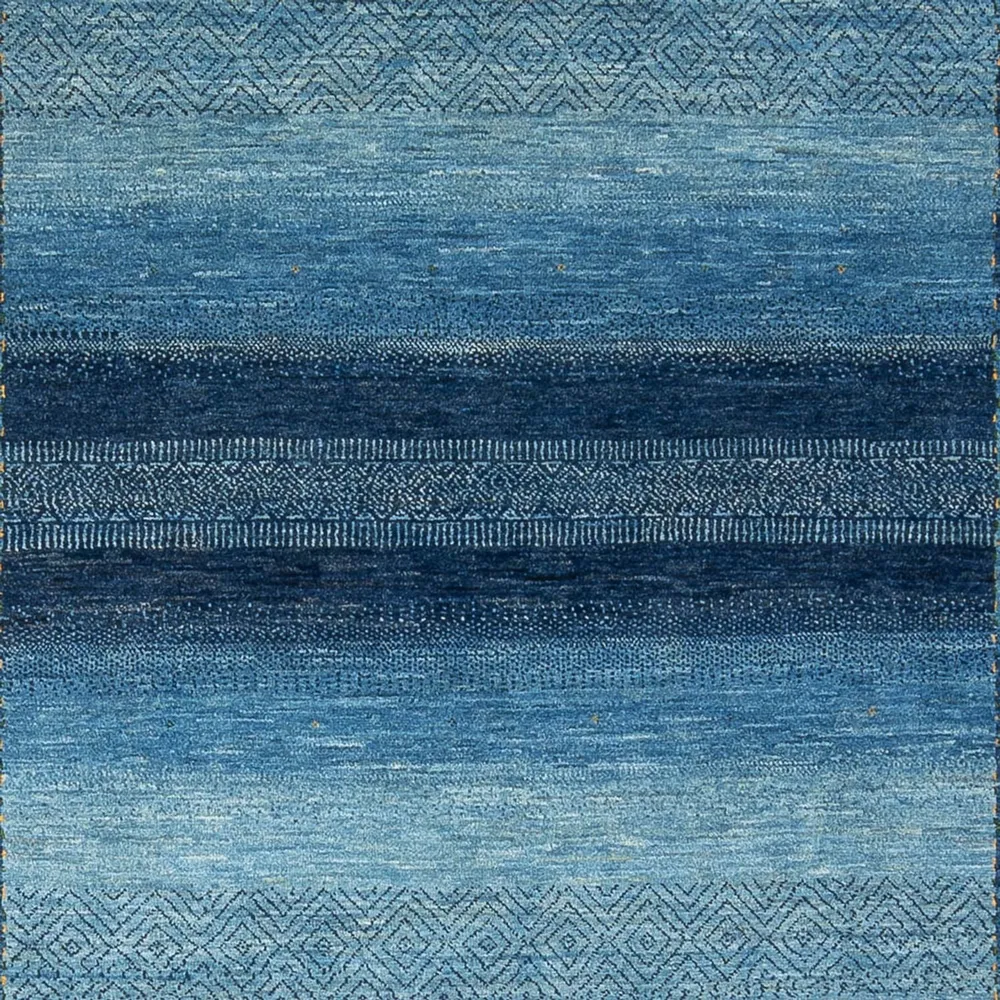 Gabbeh teppe - Loribaft persisk teppe - 286 x 212 cm - havblå