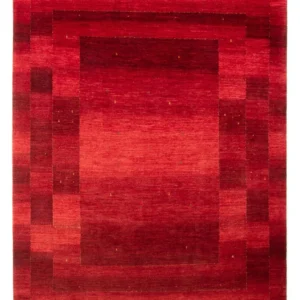 Gabbeh teppe - Loribaft persisk teppe - 297 x 221 cm - rød