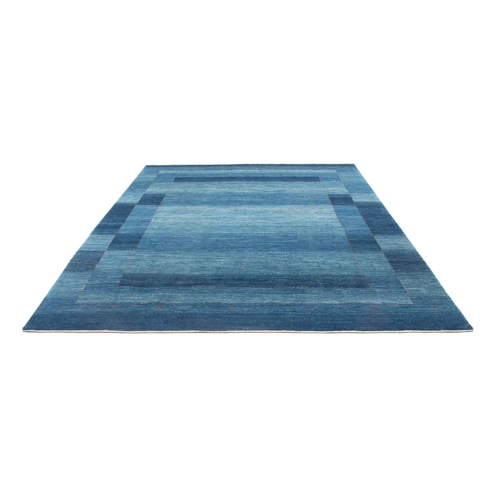 Gabbeh teppe - Loribaft persisk teppe - 297 x 216 cm - havblå